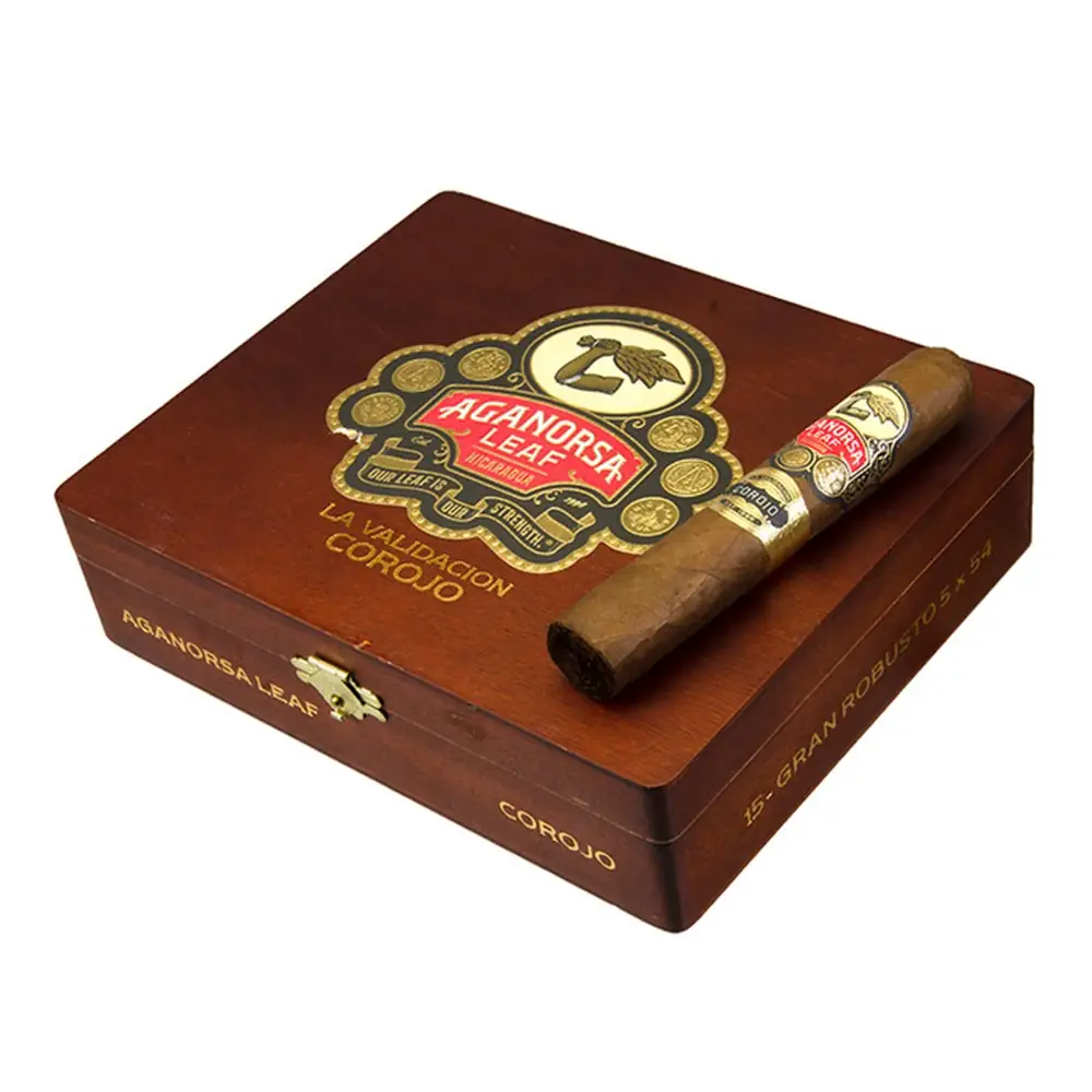 Aganorsa Leaf La Validacion Corojo Gran Robusto 5 x 54 - Image 2