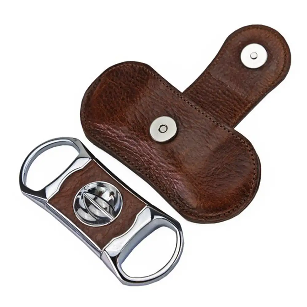 Rezač cigara Brizard V - Antique Saddle