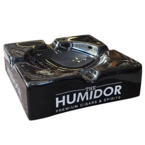 Ashtray The Humidor black
